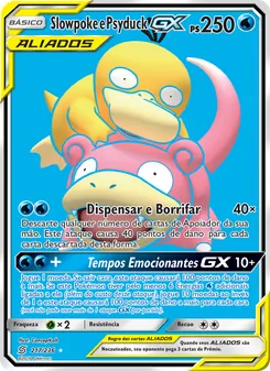 Slowpoke e Psyduck GX (Unified Minds #217/236)