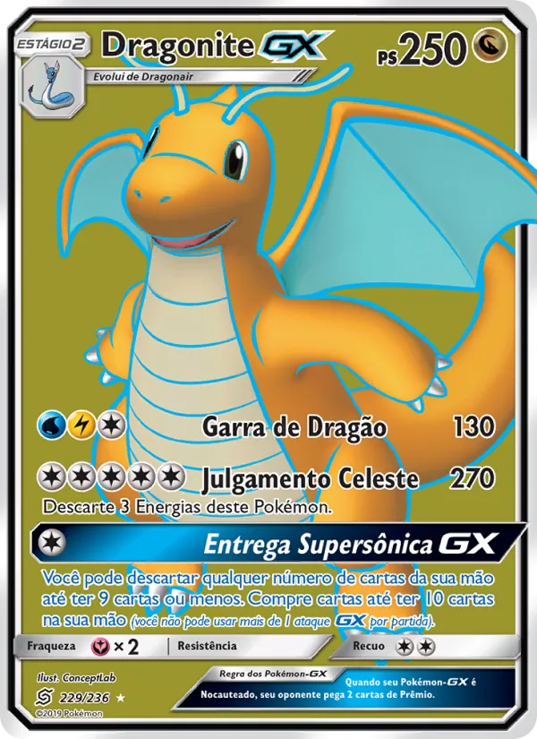 Dragonite GX (Unified Minds #229/236)
