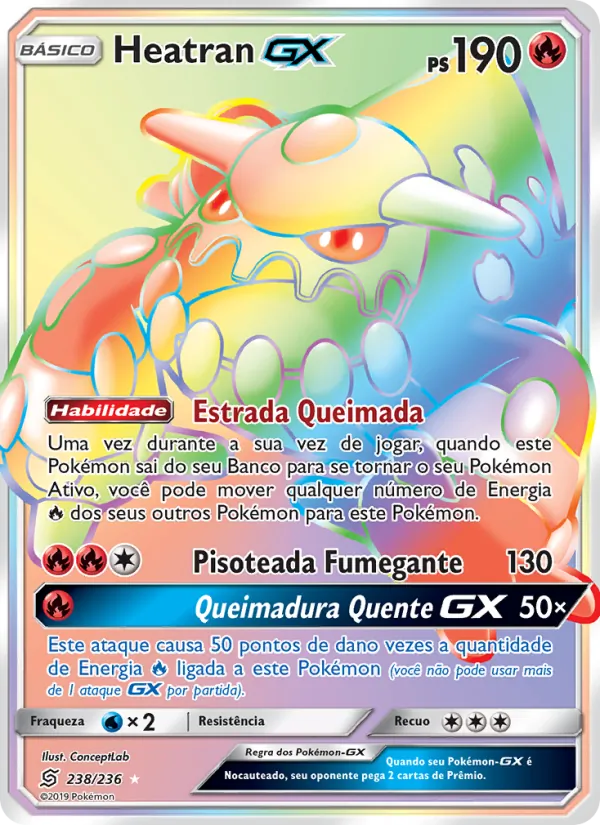 Heatran GX (Unified Minds #238/236)