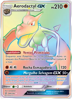 Aerodactyl GX (Unified Minds #244/236)
