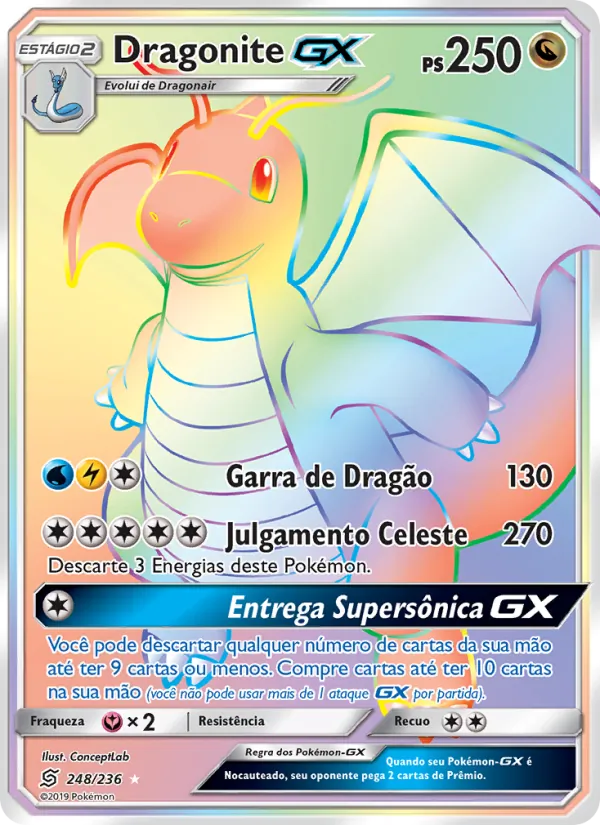 Dragonite GX (Unified Minds #248/236)