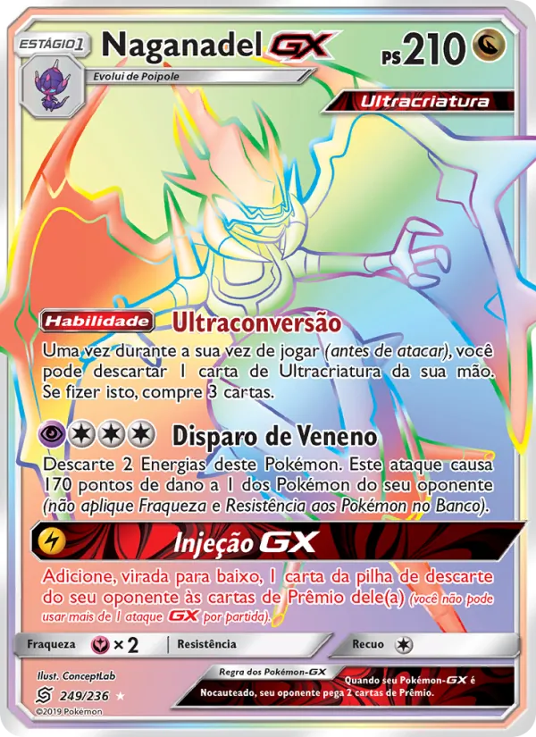 Naganadel GX (Unified Minds #249/236)