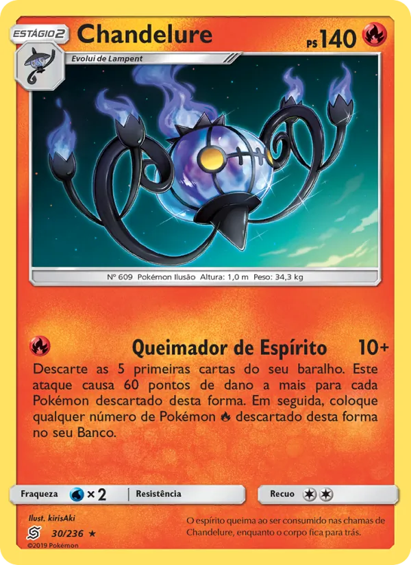 Chandelure (Unified Minds #30/236)