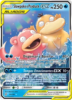 Slowpoke e Psyduck GX (Unified Minds #35/236)