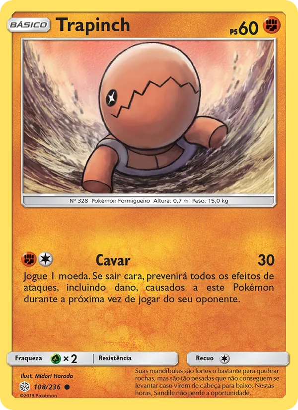 Trapinch (Cosmic Eclipse #108/236)