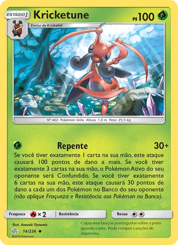 Kricketune (Cosmic Eclipse #14/236)