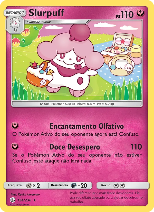 Slurpuff (Cosmic Eclipse #154/236)