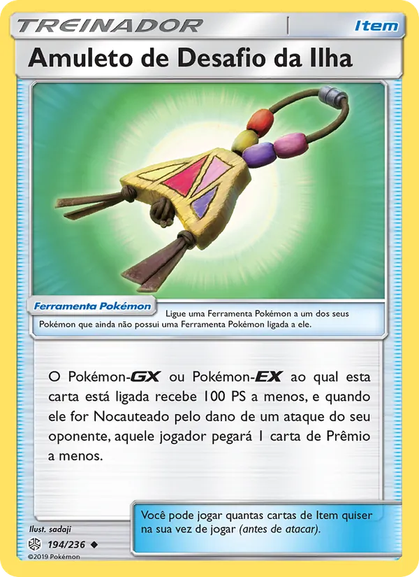 Amuleto de Desafio da Ilha (Cosmic Eclipse #194/236)