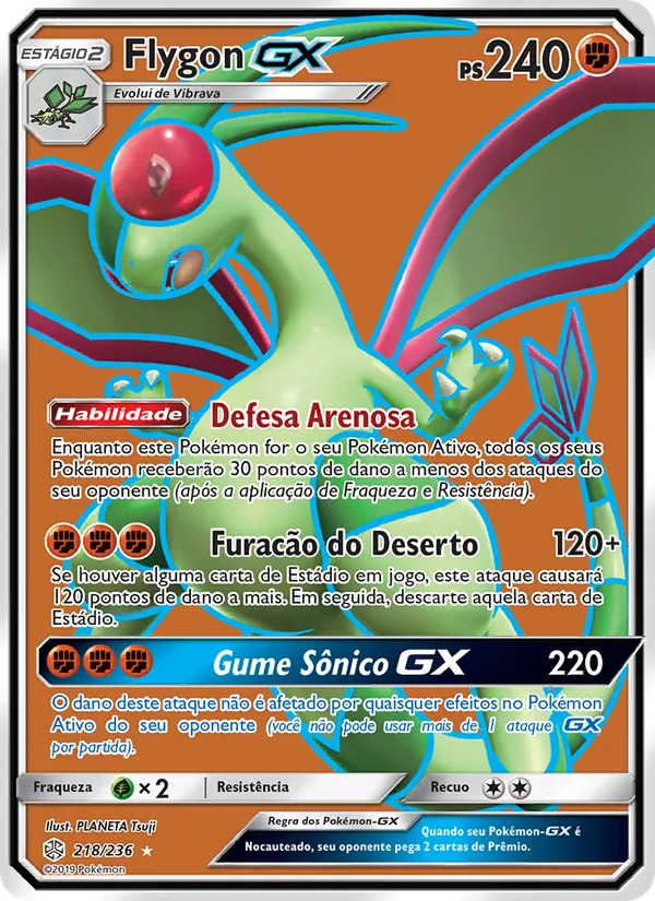 Flygon GX (Cosmic Eclipse #218/236)