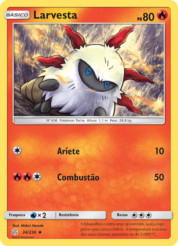 Larvesta (Cosmic Eclipse #34/236)