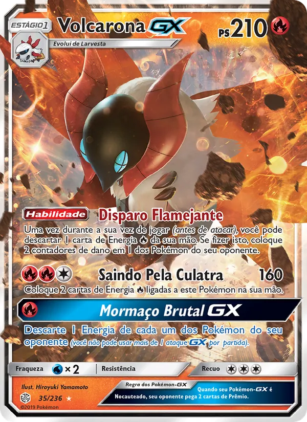 Volcarona GX (Cosmic Eclipse #35/236)