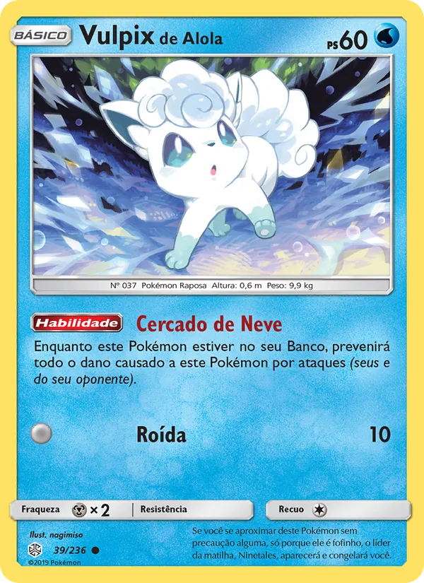 Vulpix de Alola (Cosmic Eclipse #39/236)