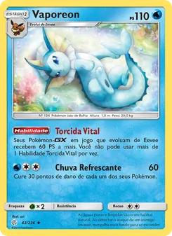 Vaporeon (Cosmic Eclipse #42/236)