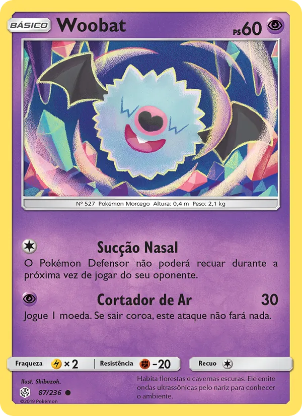 Woobat (Cosmic Eclipse #87/236)
