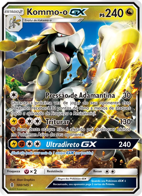 Kommo-o GX (Guardians Rising #100/145)