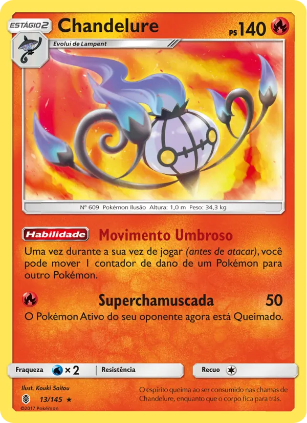 Chandelure (Guardians Rising #13/145)