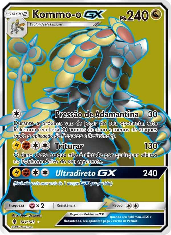 Kommo-o GX (Guardians Rising #141/145)