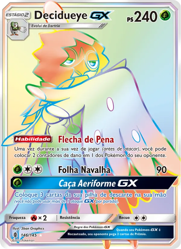 Decidueye GX (Guardians Rising #146/145)