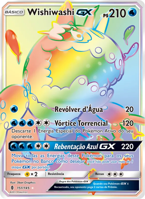 Wishiwashi GX (Guardians Rising #151/145)