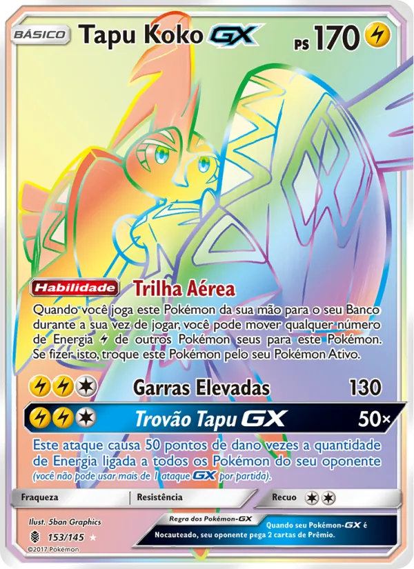 Tapu Koko GX (Guardians Rising #153/145)