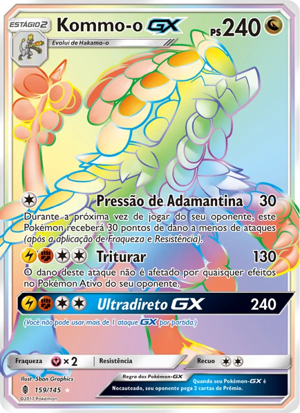 Kommo-o GX (Guardians Rising #159/145)