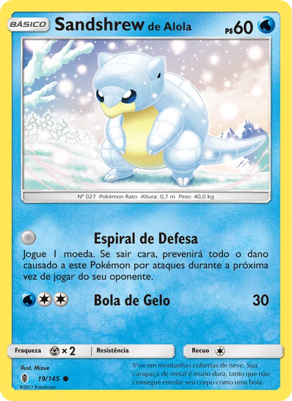 Sandshrew de Alola (Guardians Rising #19/145)