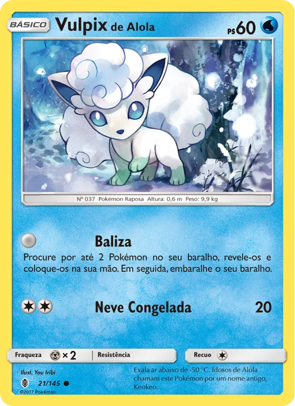 Vulpix de Alola (Guardians Rising #21/145)