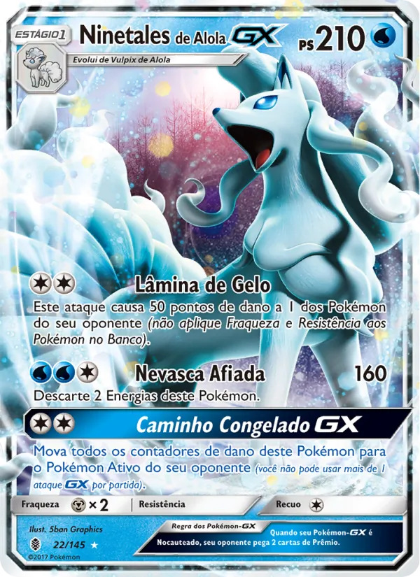 Ninetales de Alola GX (Guardians Rising #22/145)