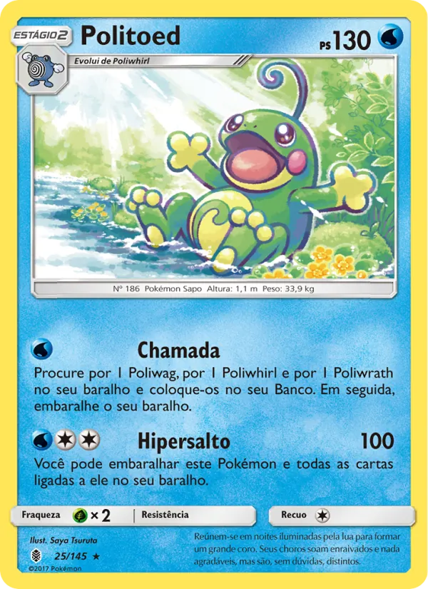 Politoed (Guardians Rising #25/145)