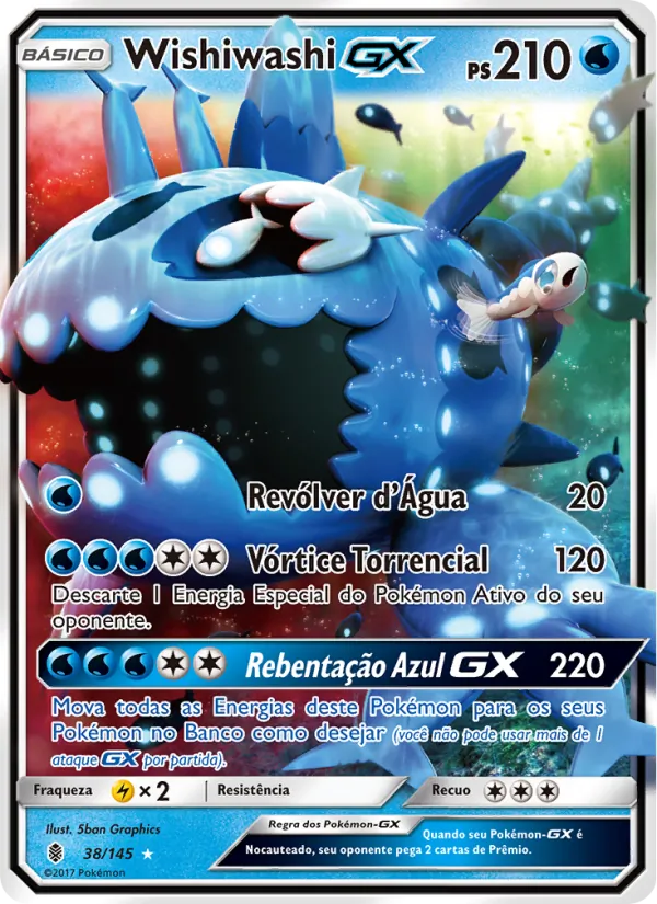 Wishiwashi GX (Guardians Rising #38/145)