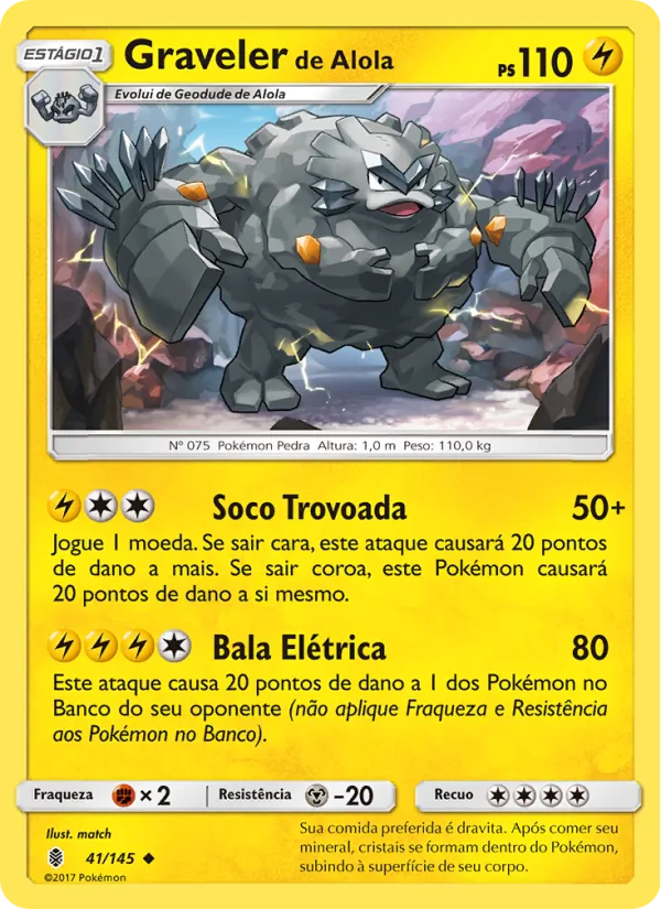 Graveler de Alola (Guardians Rising #41/145)
