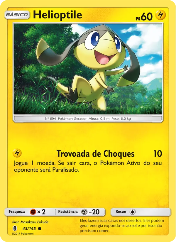 Helioptile (Guardians Rising #43/145)