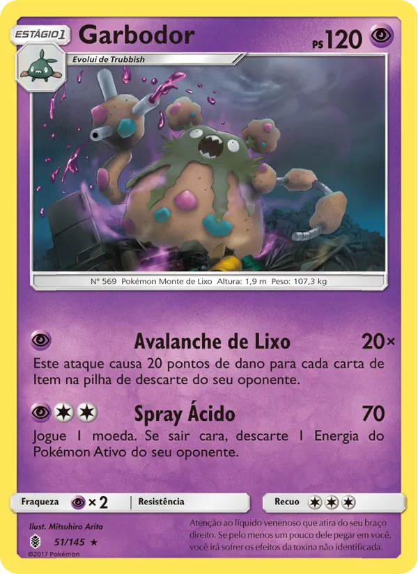 Garbodor (Guardians Rising #51/145)