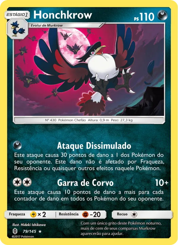 Honchkrow (Guardians Rising #79/145)