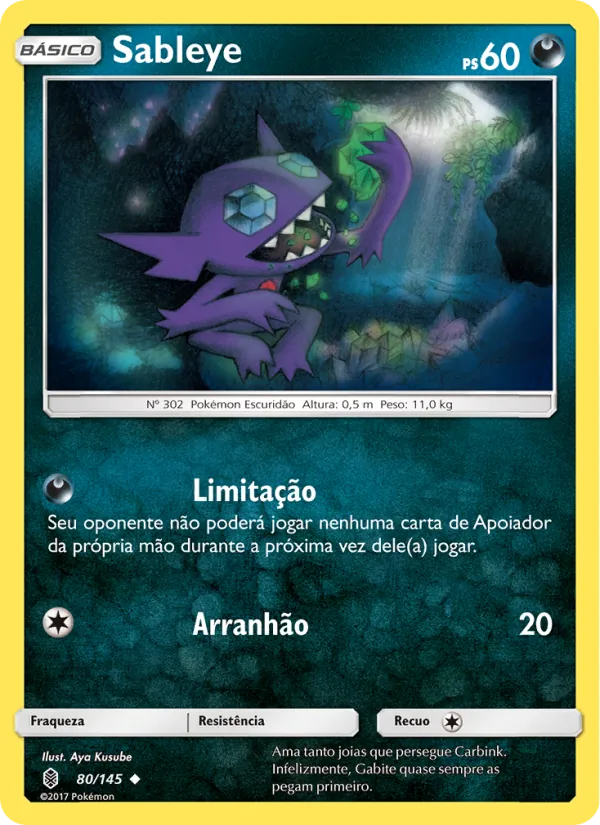 Sableye (Guardians Rising #80/145)