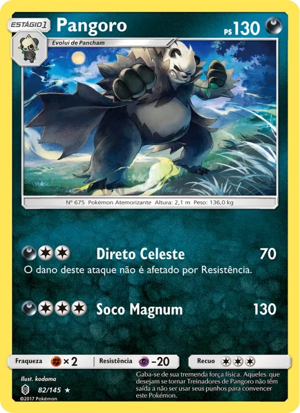Pangoro (Guardians Rising #82/145)