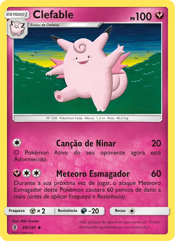 Clefable (Guardians Rising #89/145)