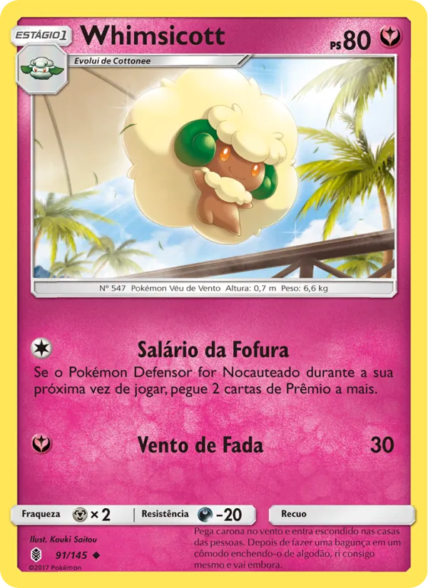 Whimsicott (Guardians Rising #91/145)