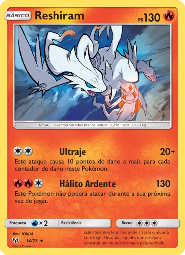 Reshiram (Shining Legends #14/73)