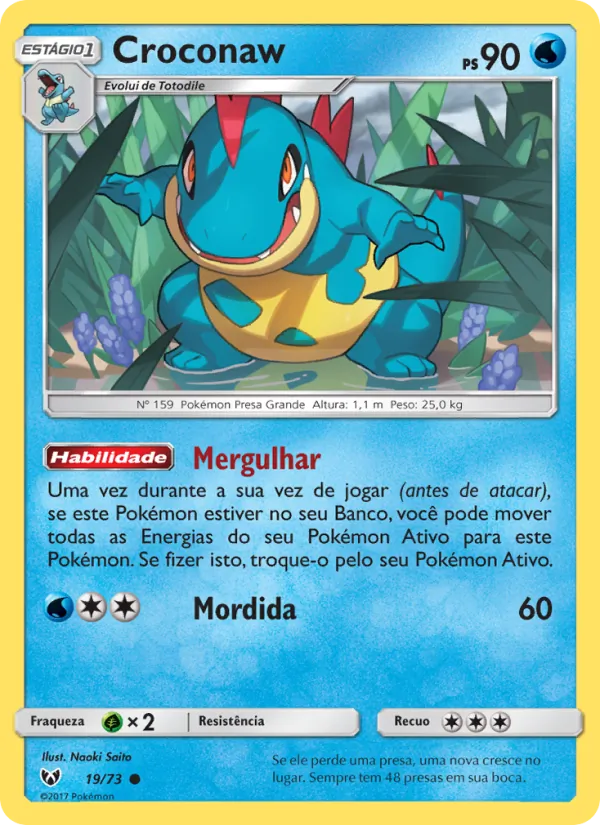 Croconaw (Shining Legends #19/73)