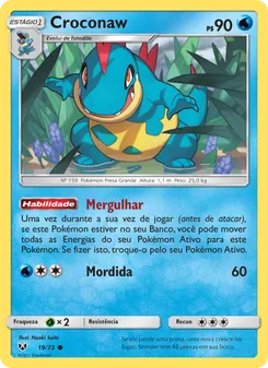 Croconaw (Shining Legends #19/73)