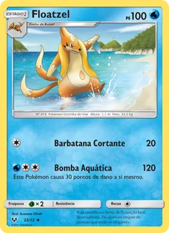 Floatzel (Shining Legends #23/73)