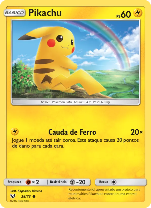 Pikachu (Shining Legends #28/73)