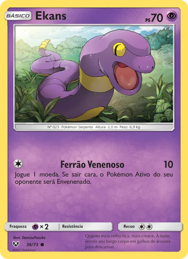 Ekans (Shining Legends #36/73)