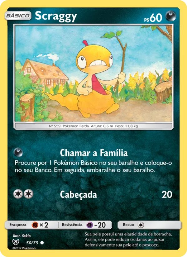 Scraggy (Shining Legends #50/73)