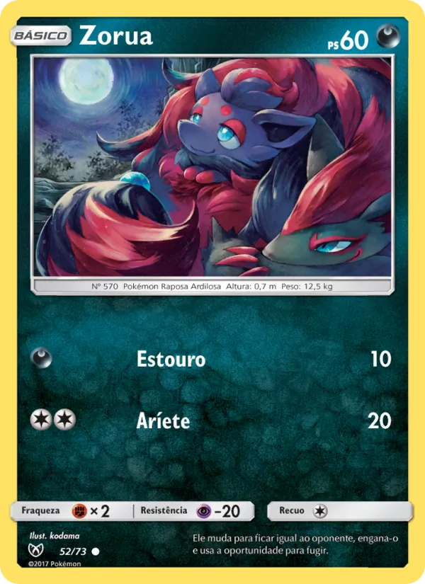 Zorua (Shining Legends #52/73)