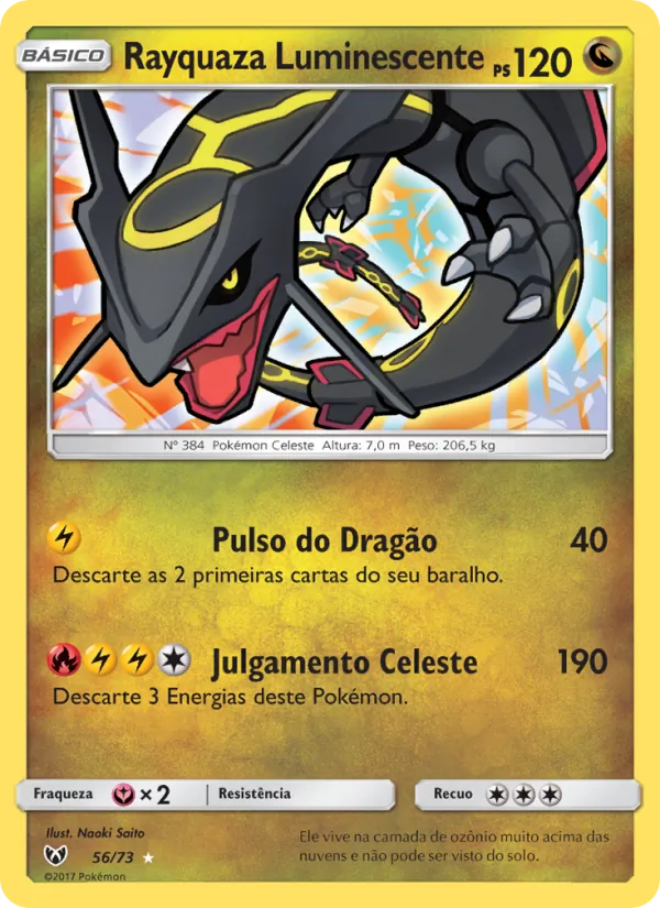 Rayquaza Luminescente (Shining Legends #56/73)