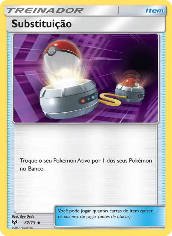 Substituição (Shining Legends #67/73)