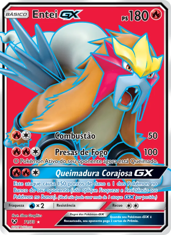 Entei GX (Shining Legends #71/73)
