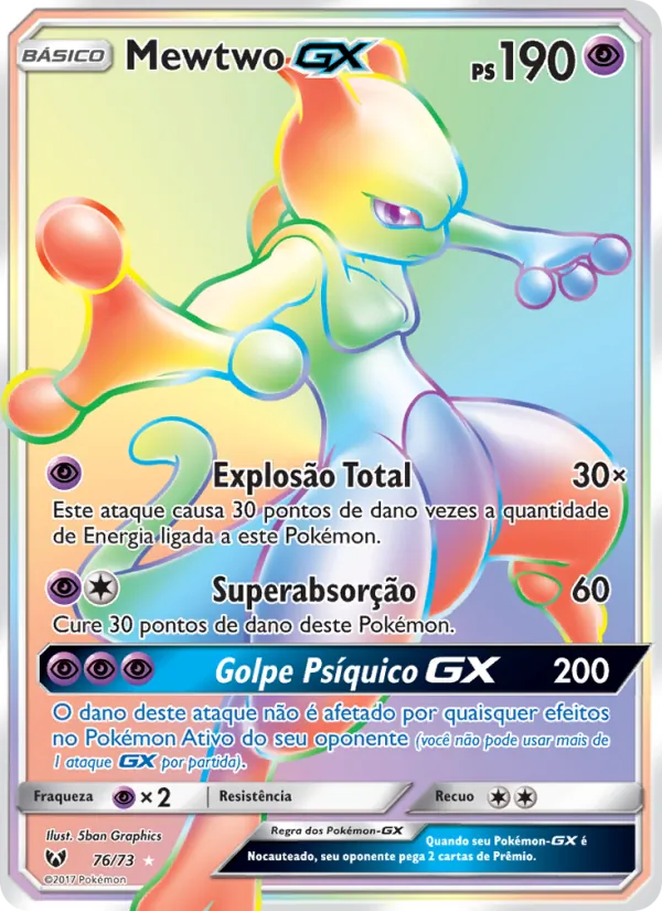 Mewtwo GX (Shining Legends #76/73)